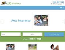 Tablet Screenshot of loiinsurance.com